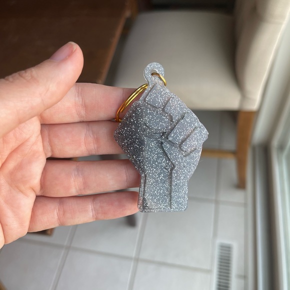 **SPECIAL DEAL** Handmade BLM Hand Keychain - Please read description - Picture 3 of 3